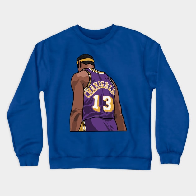 Wilt Chamberlain Back-To Crewneck Sweatshirt by rattraptees